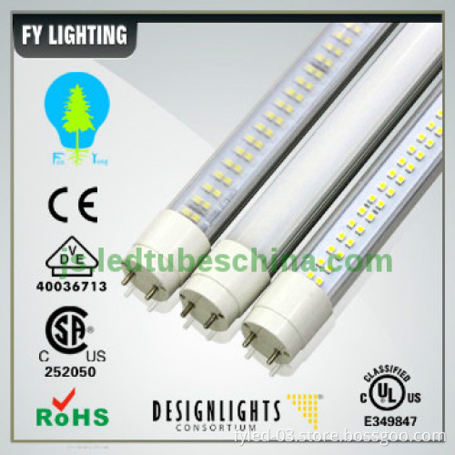 UL cUL DLC 1200mm t8 led tube internal driver supply